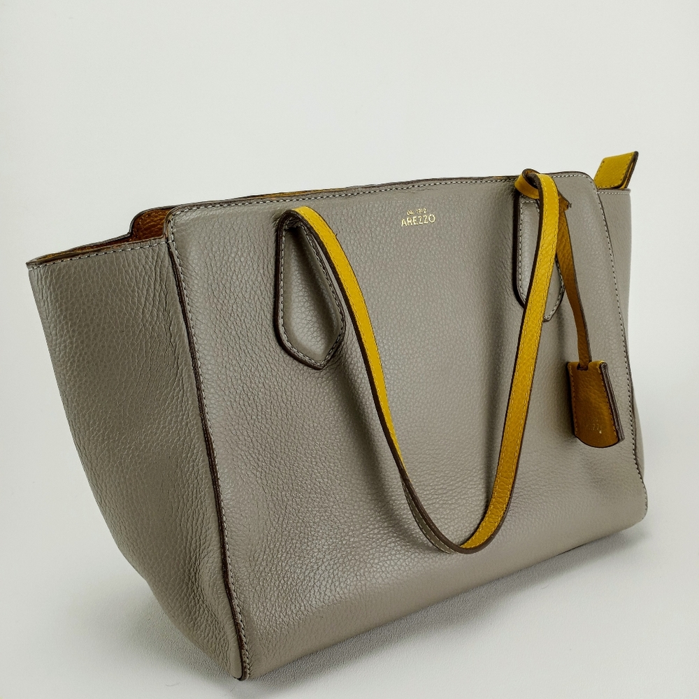 Arezzo Leather Colorblock Shoulder HandBag